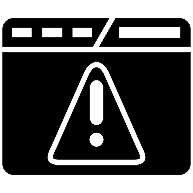 Estilo de ilustración vectorial de alertas web