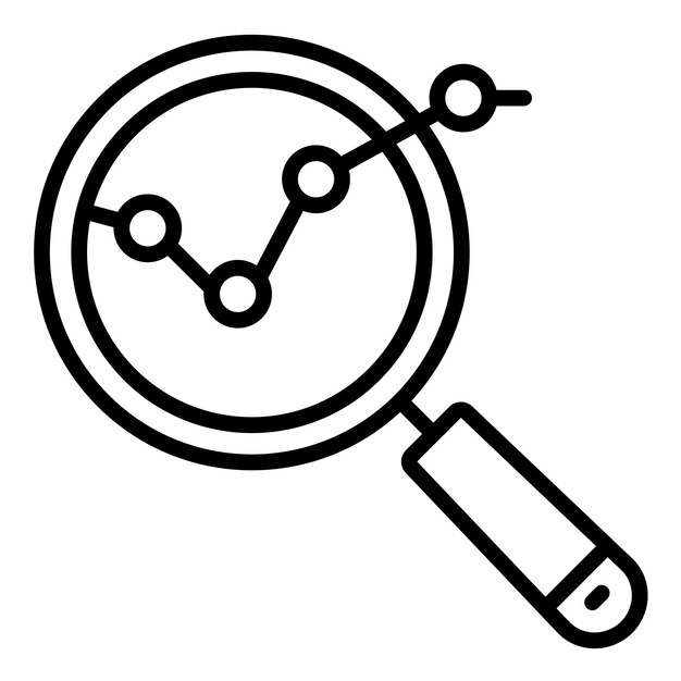 Estilo de ilustración vectorial de análisis