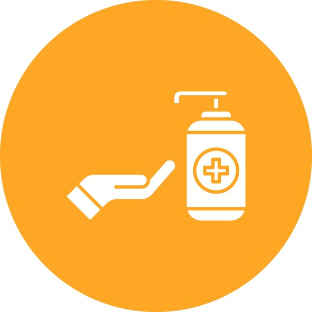 Estilo de ilustración vectorial antiséptico