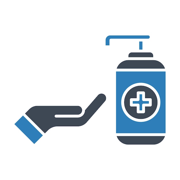 Estilo de ilustración vectorial antiséptico