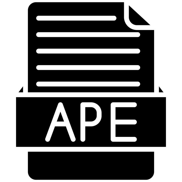 Estilo de ilustración vectorial de APE
