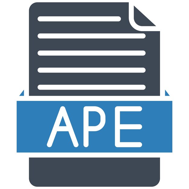 Estilo de ilustración vectorial de APE