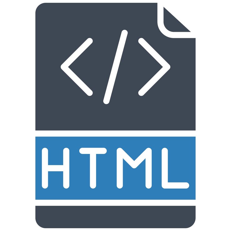 Vector estilo de ilustración vectorial del archivo html