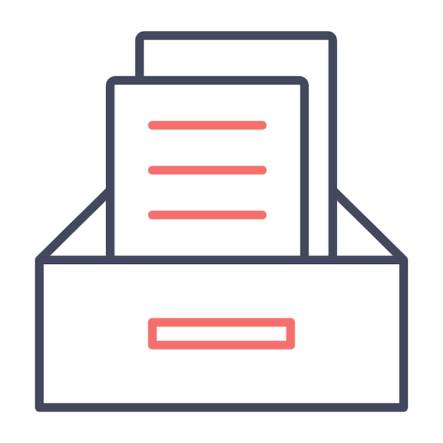 Estilo de la ilustración vectorial del archivo