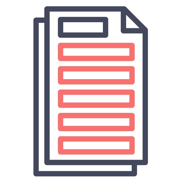 Estilo de ilustración vectorial de los archivos