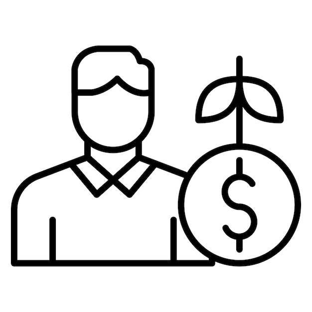 Estilo de ilustración vectorial de arranque