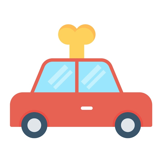 Estilo de ilustración vectorial de automóviles