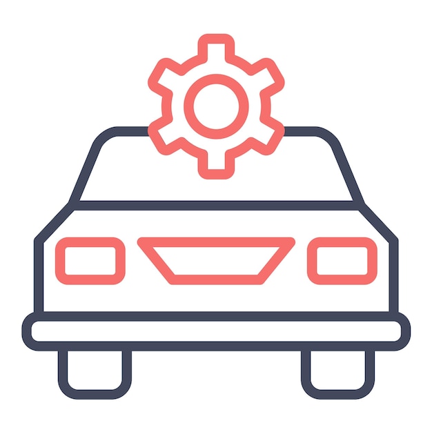 Estilo de ilustración vectorial para automóviles