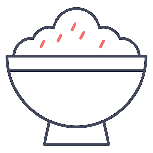 Estilo de ilustración vectorial de azúcar