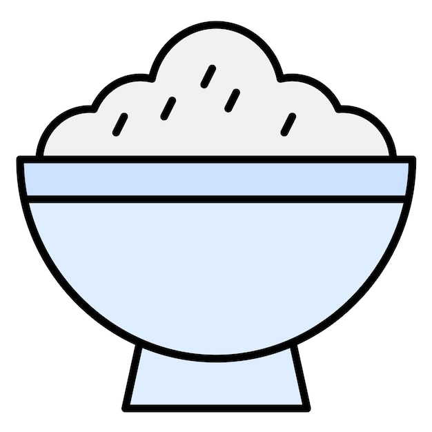 Estilo de ilustración vectorial de azúcar
