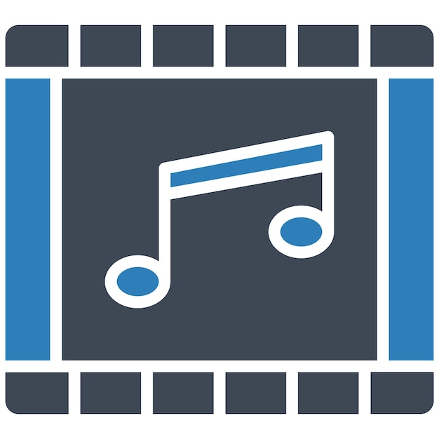 Estilo de ilustración vectorial de la banda sonora