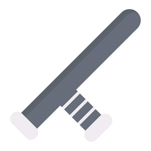 Estilo de ilustración vectorial del bastón