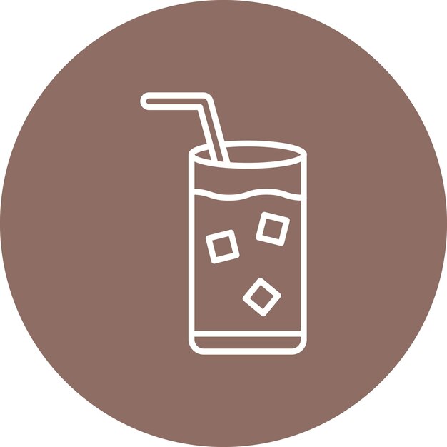 Estilo de ilustración vectorial de bebidas