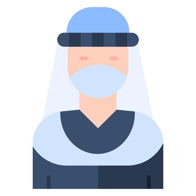 Estilo de ilustración vectorial beduina femenina