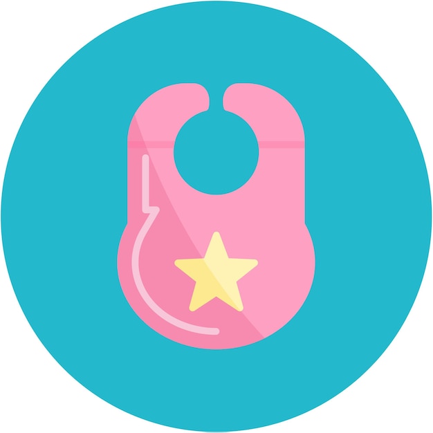 Estilo de ilustración vectorial Bib