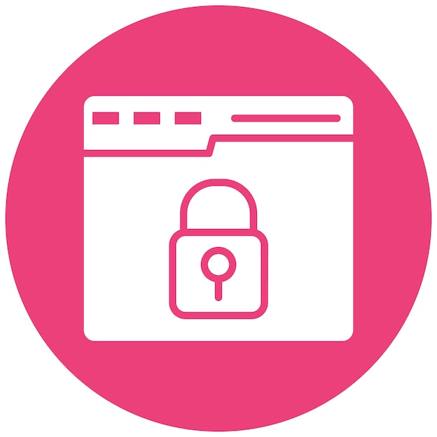 Estilo de ilustración vectorial bloqueado en el sitio web