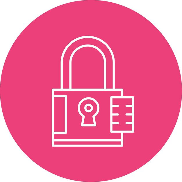 Estilo de ilustración vectorial bloqueado