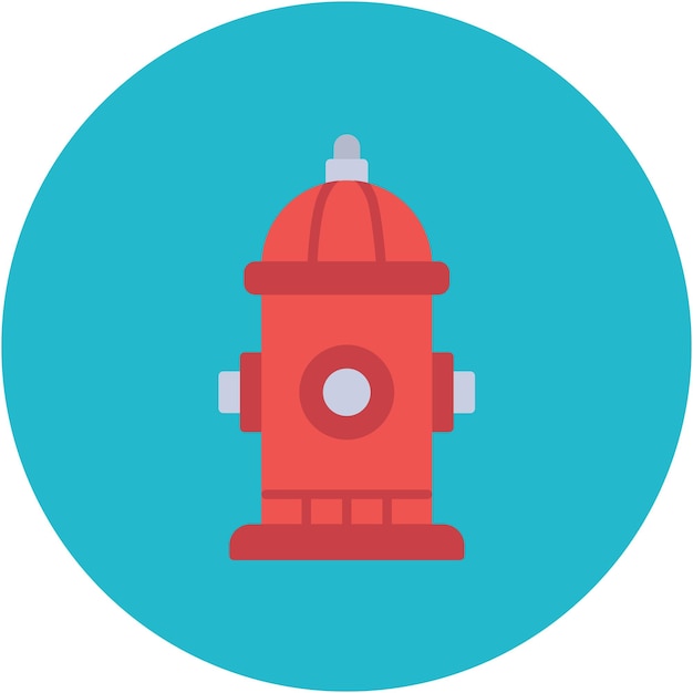 Estilo de ilustración vectorial de la boca de agua