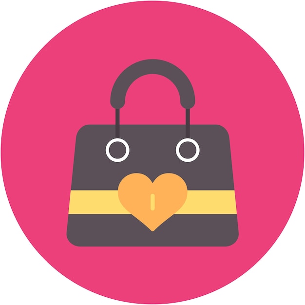 Estilo de ilustración vectorial del bolso