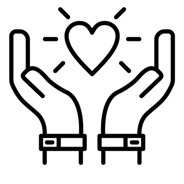 Estilo de ilustración vectorial de bondad