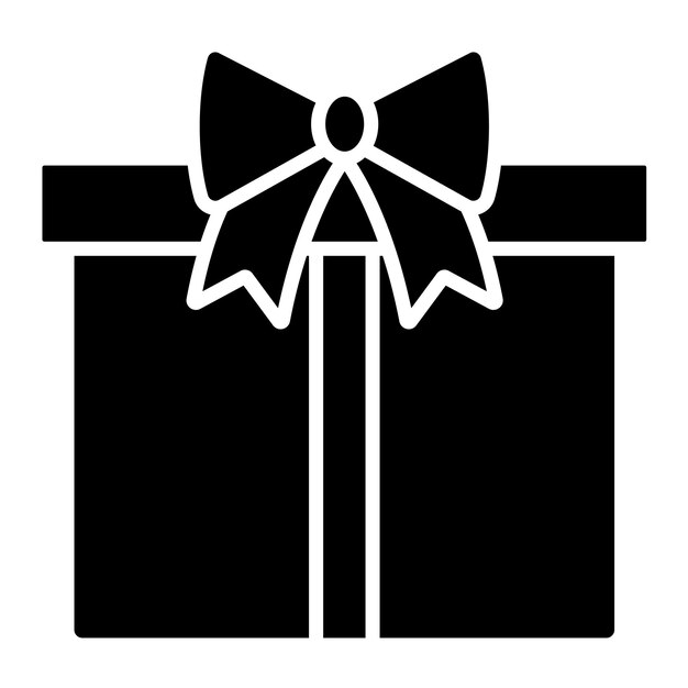 Estilo de ilustración vectorial de la caja de regalos