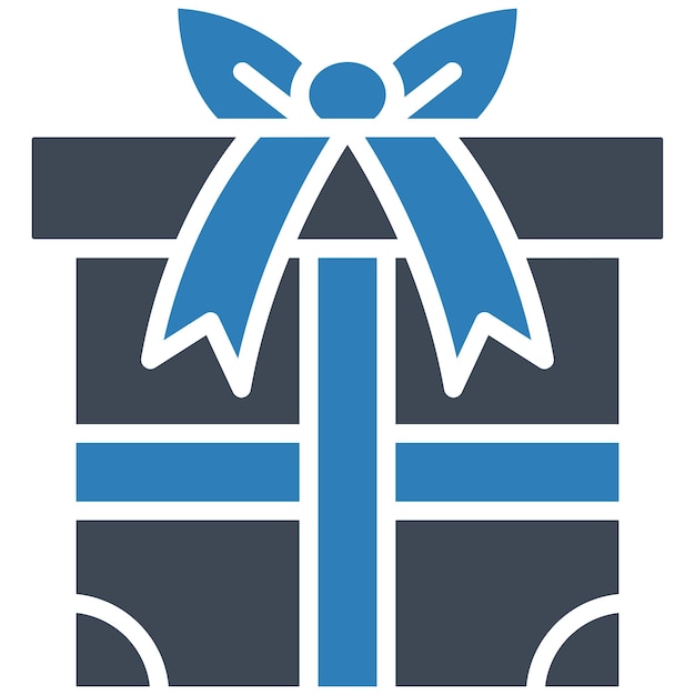Estilo de ilustración vectorial de la caja de regalos