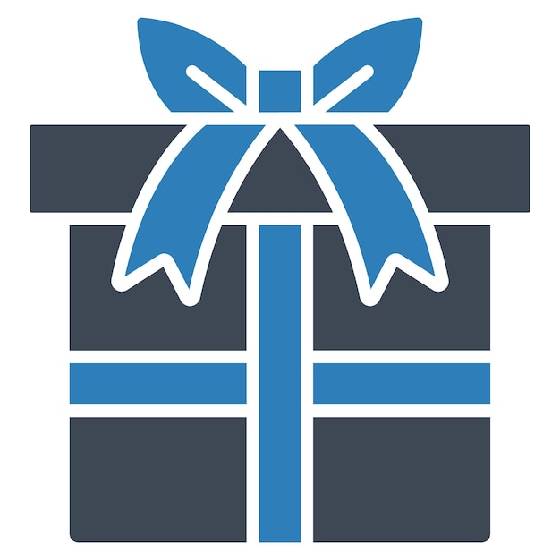 Estilo de ilustración vectorial de la caja de regalos