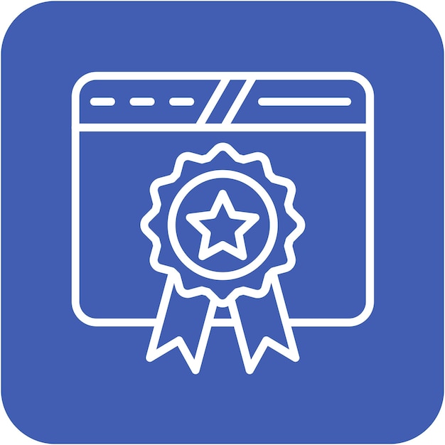 Estilo de ilustración vectorial de calidad de la página
