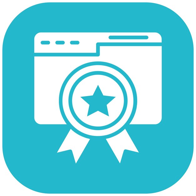 Estilo de ilustración vectorial de calidad de la página