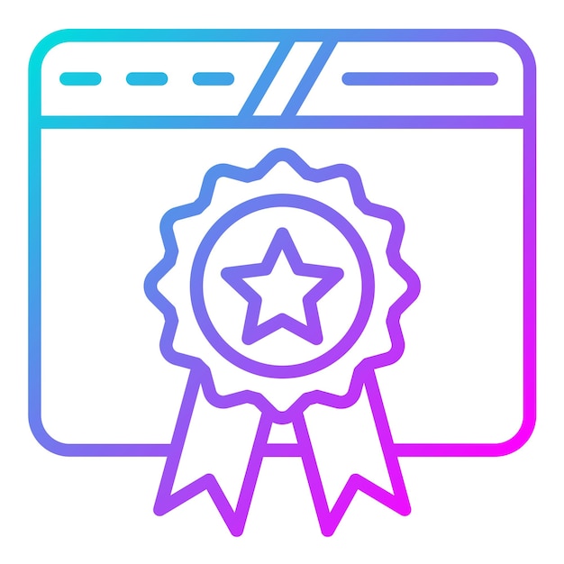 Estilo de ilustración vectorial de calidad de la página