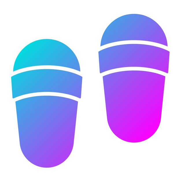 Estilo de ilustración vectorial de calzado