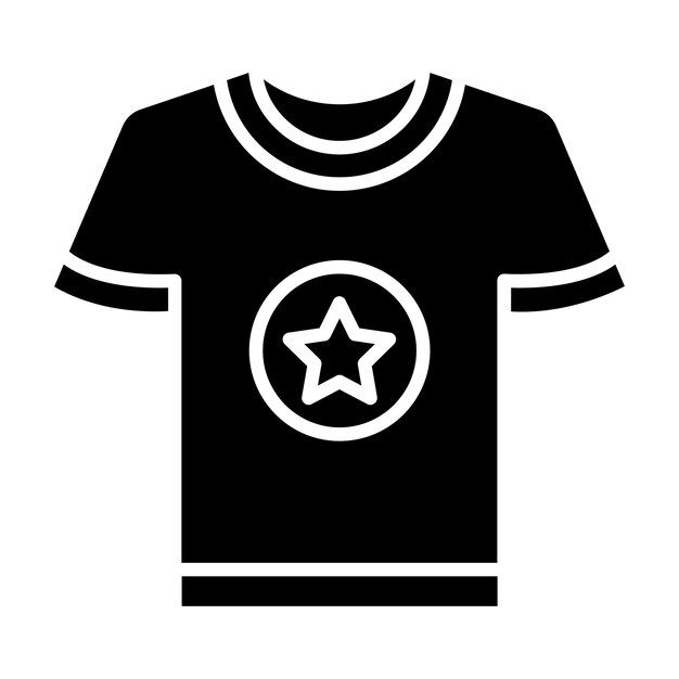 Estilo de ilustración vectorial de la camiseta