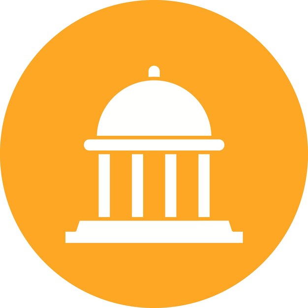 Estilo de ilustración vectorial del Capitolio