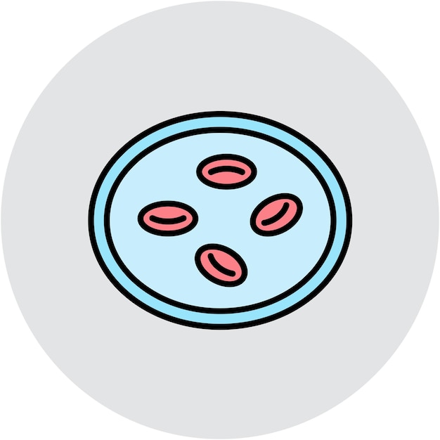 Estilo de ilustración vectorial de las celdas