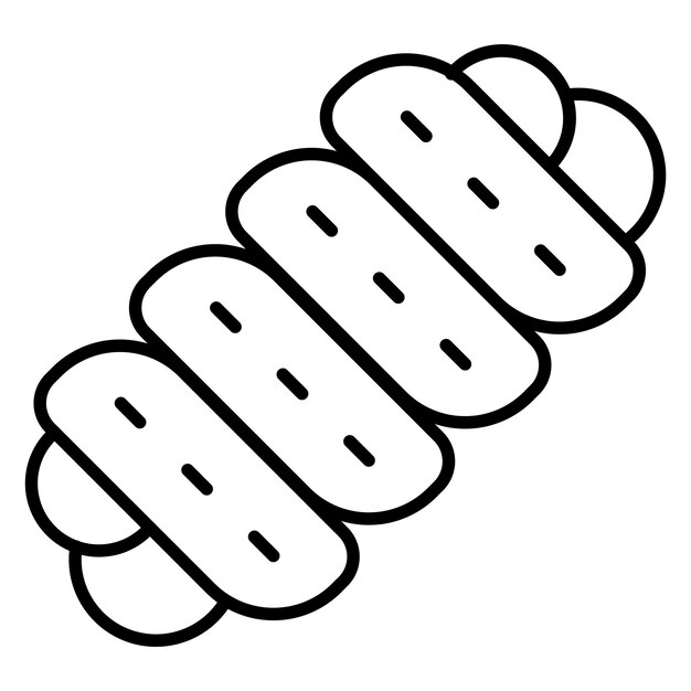 Estilo de ilustración vectorial de Challah