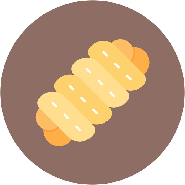 Estilo de ilustración vectorial de Challah