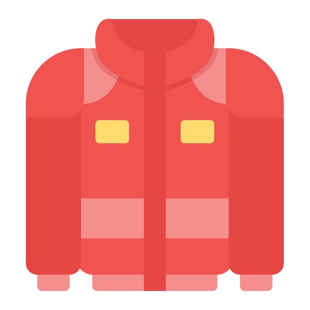 Vector estilo de ilustración vectorial de la chaqueta de carrera