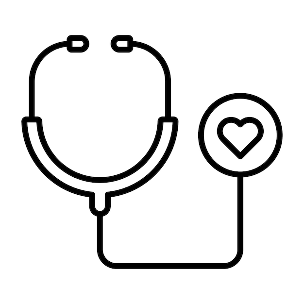 Estilo de ilustración vectorial de chequeo médico gratuito