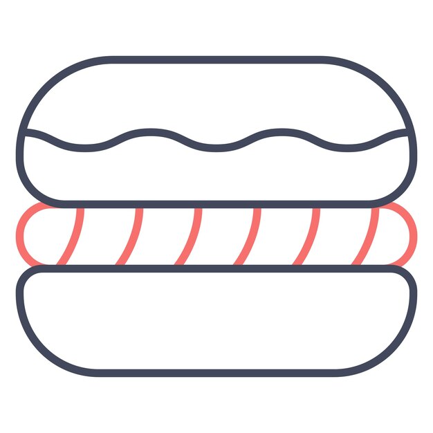 Estilo de ilustración vectorial de Choux