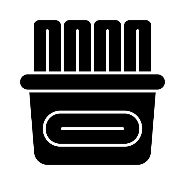 Estilo de ilustración vectorial de Churros
