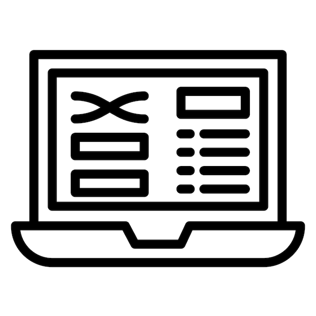 Estilo de ilustración vectorial de ciencia y tecnología