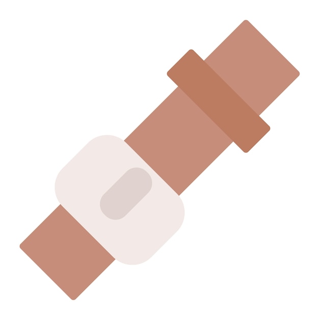 Estilo de ilustración vectorial del cinturón