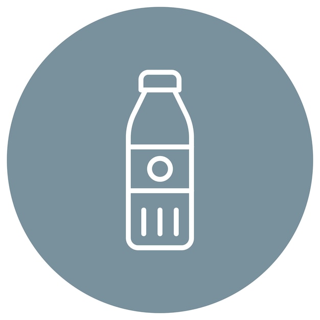 Estilo de ilustración vectorial de Cola