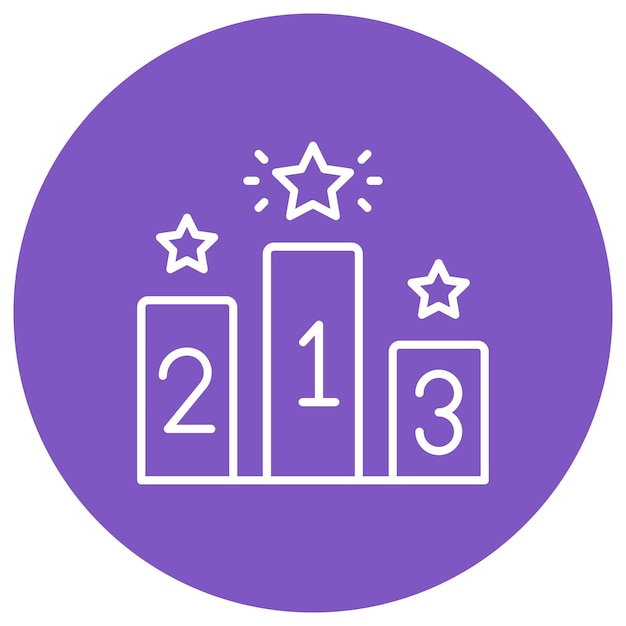 Estilo de ilustración vectorial de la competencia