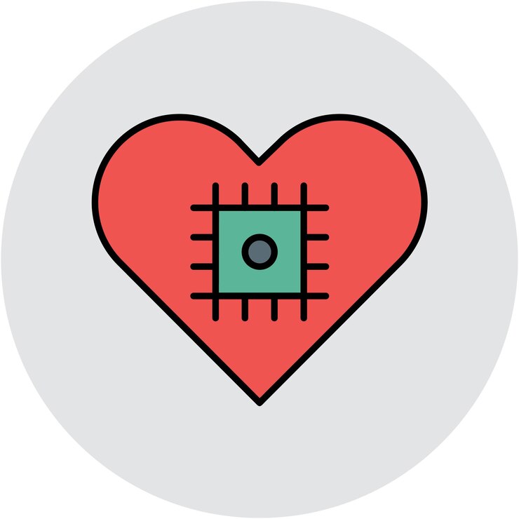 Vector estilo de ilustración vectorial de computación afectiva