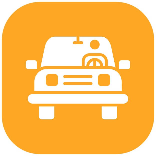 Estilo de la ilustración vectorial de conducción