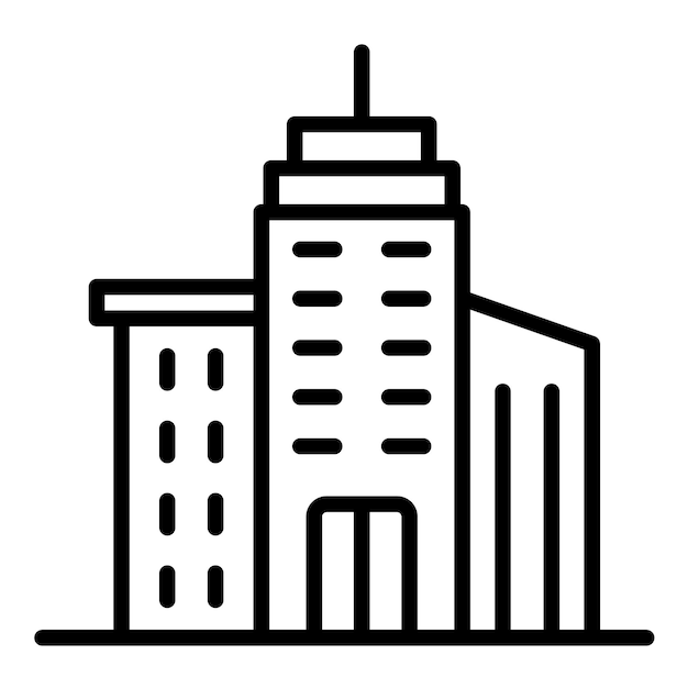 Estilo de ilustración vectorial de la construcción