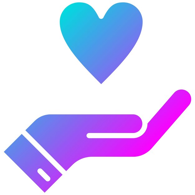 Estilo de ilustración vectorial del corazón