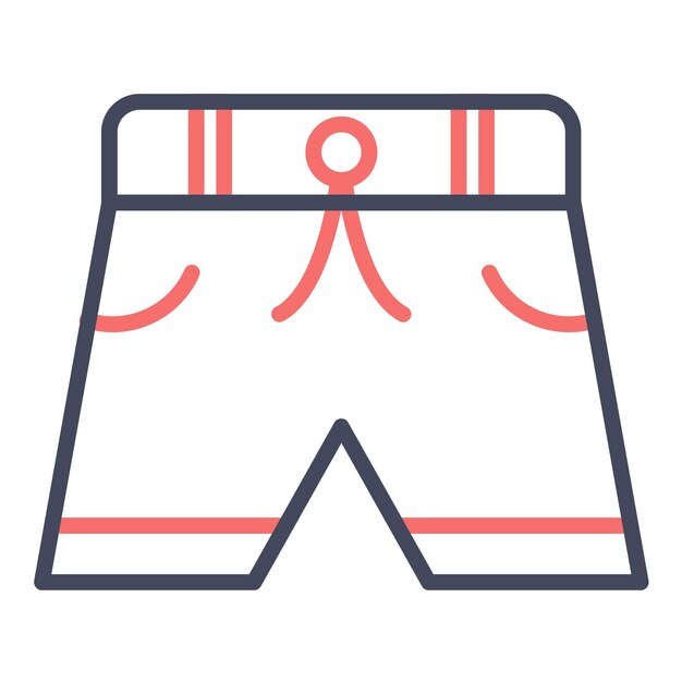 Estilo de ilustración vectorial corta