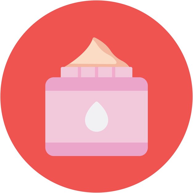 Estilo de ilustración vectorial en crema
